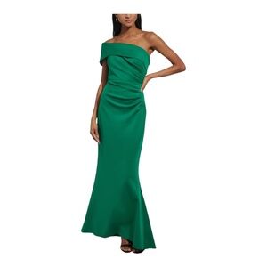 NWT Eliza J Off-The-Shoulder Fit & Flare Gown